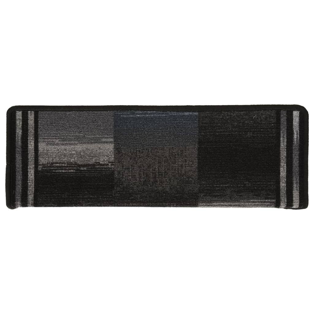 Trapmatten Zelfklevend 5 St 65X25 Cm Zwart En Grijs