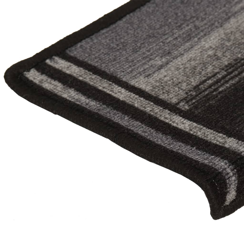 Trapmatten Zelfklevend 5 St 65X25 Cm Zwart En Grijs