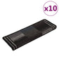 Trapmatten Zelfklevend 10 St 65X25 Cm Zwart En Grijs