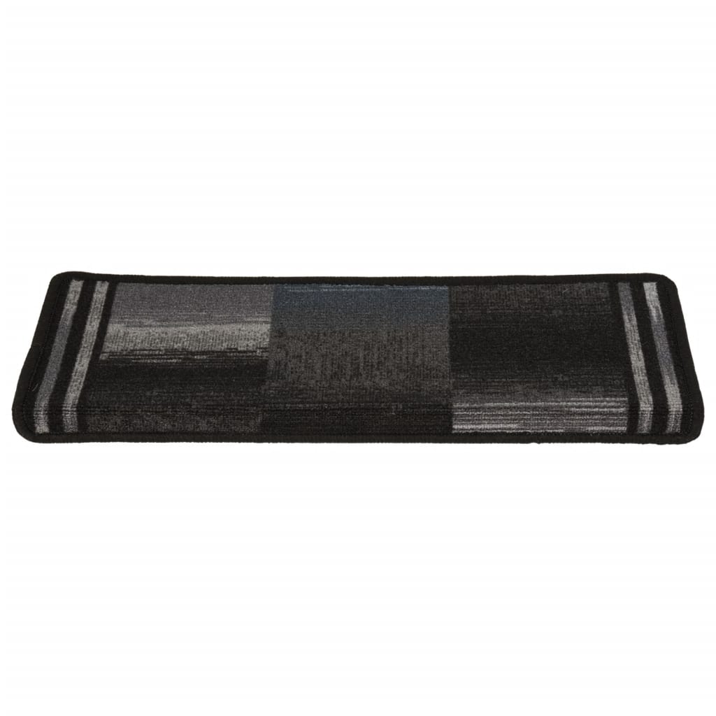 Trapmatten Zelfklevend 10 St 65X25 Cm Zwart En Grijs