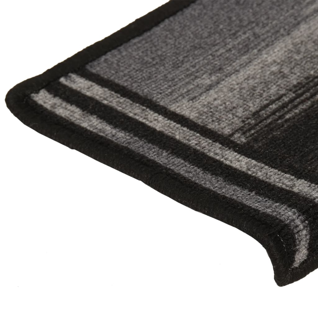 Trapmatten Zelfklevend 10 St 65X25 Cm Zwart En Grijs