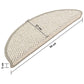Trapmatten Zelfklevend 15 St Sisal-Look 56X20 Cm Beige