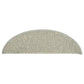Trapmatten Zelfklevend 15 St Sisal-Look 56X20 Cm Grijs