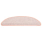 Trapmatten Zelfklevend 15 St Sisal-Look 56X20 Cm Rood