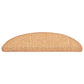 Trapmatten Zelfklevend 15 St Sisal-Look 56X20 Cm Oranje