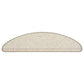 Trapmatten Zelfklevend 15 St Sisal-Look 65X25 Cm Beige