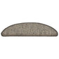 Trapmatten Zelfklevend 15 St Sisal-Look 65X25 Cm Antracietkleur