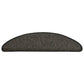 Trapmatten Zelfklevend 15 St Sisal-Look 65X25 Cm Antracietkleur