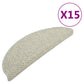 Trapmatten Zelfklevend 15 St Sisal-Look 65X25 Cm Grijs