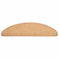 Trapmatten Zelfklevend 15 St Sisal-Look 65X25 Cm Oranje