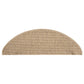Trapmatten Zelfklevend 15 St Sisal-Look 65X25 Cm Zandkleurig