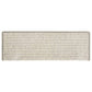 Trapmatten Zelfklevend 15 St Sisal-Look 65X25 Cm Beige