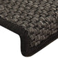 Trapmatten Zelfklevend 15 St Sisal-Look 65X25 Cm Antracietkleur