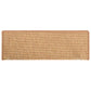 Trapmatten Zelfklevend 15 St Sisal-Look 65X25 Cm Oranje