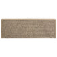 Trapmatten Zelfklevend 15 St Sisal-Look 65X25 Cm Donkerbeige