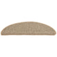 Trapmatten Zelfklevend 15 St 56X20 Cm Donkerbeige