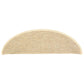 Trapmatten Zelfklevend 15 St 56X20 Cm Lichtbeige
