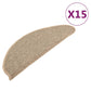 Trapmatten Zelfklevend 15 St 65X25 Cm Donkerbeige