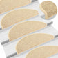 Trapmatten Zelfklevend 15 St Sisal-Look 65X25 Cm Beige