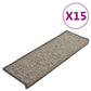Trapmatten Zelfklevend 15 St 65X25 Cm Grijs En Beige