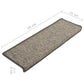 Trapmatten Zelfklevend 15 St 65X25 Cm Grijs En Beige