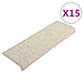Trapmatten Zelfklevend 15 St 65X25 Cm Zilverkleurig