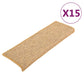 Trapmatten Zelfklevend 15 St 65X25 Cm Oranje