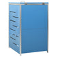 Containerberging Enkel 69X77,5X115 Cm Roestvrij Staal