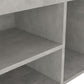 Schoenenbank Met Kussen 80X30X47 Cm Spaanplaat Betongrijs