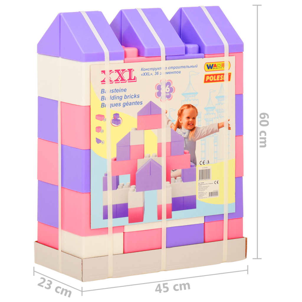 Polesie Speelgoedblokken 36 St
