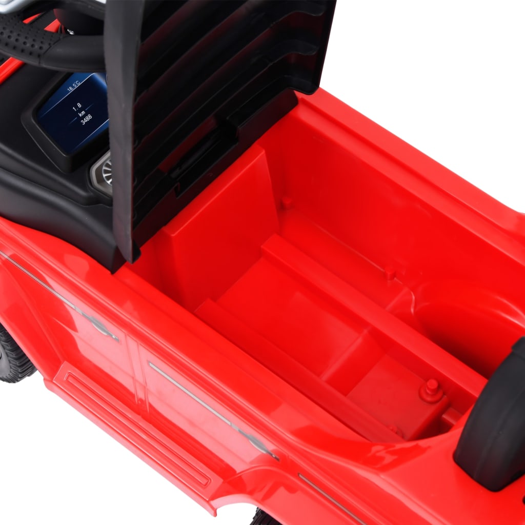 Loopauto Mercedes Benz G63 Rood