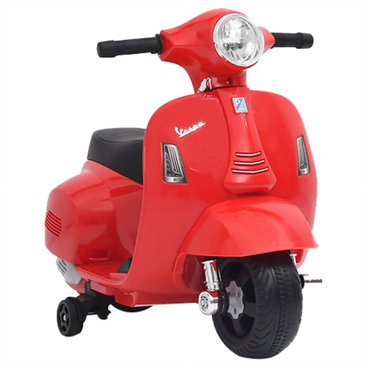 Speelgoedmotor Elektrisch Vespa Gts300 Rood