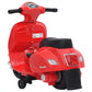 Speelgoedmotor Elektrisch Vespa Gts300 Rood
