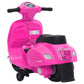 Speelgoedmotor Elektrisch Vespa Gts300 Roze