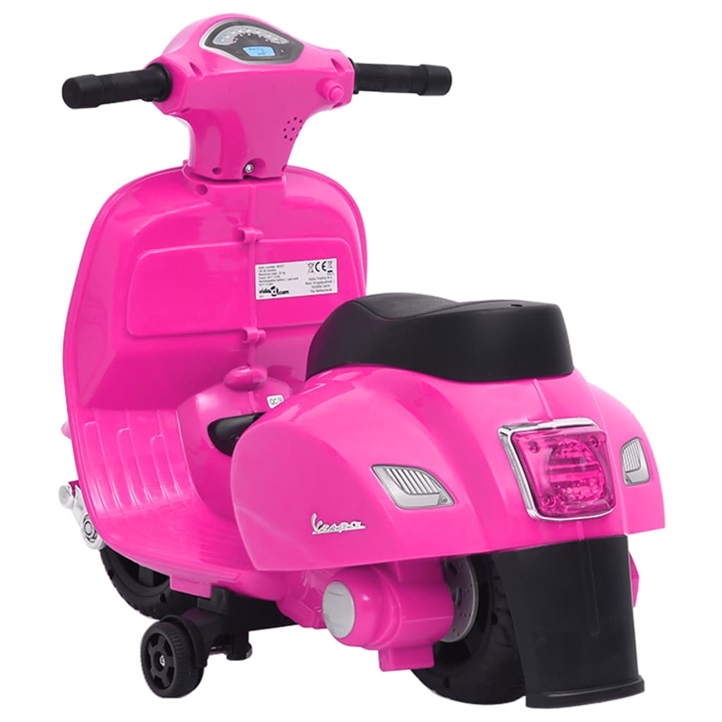 Speelgoedmotor Elektrisch Vespa Gts300 Roze