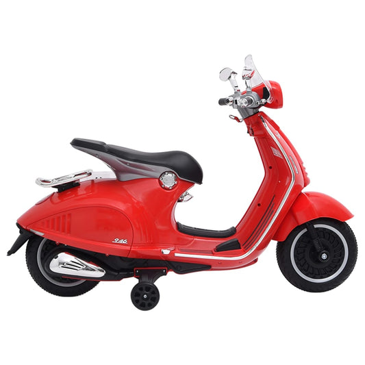 Speelgoedmotor Elektrisch Vespa Gts300 Rood