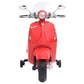 Speelgoedmotor Elektrisch Vespa Gts300 Rood