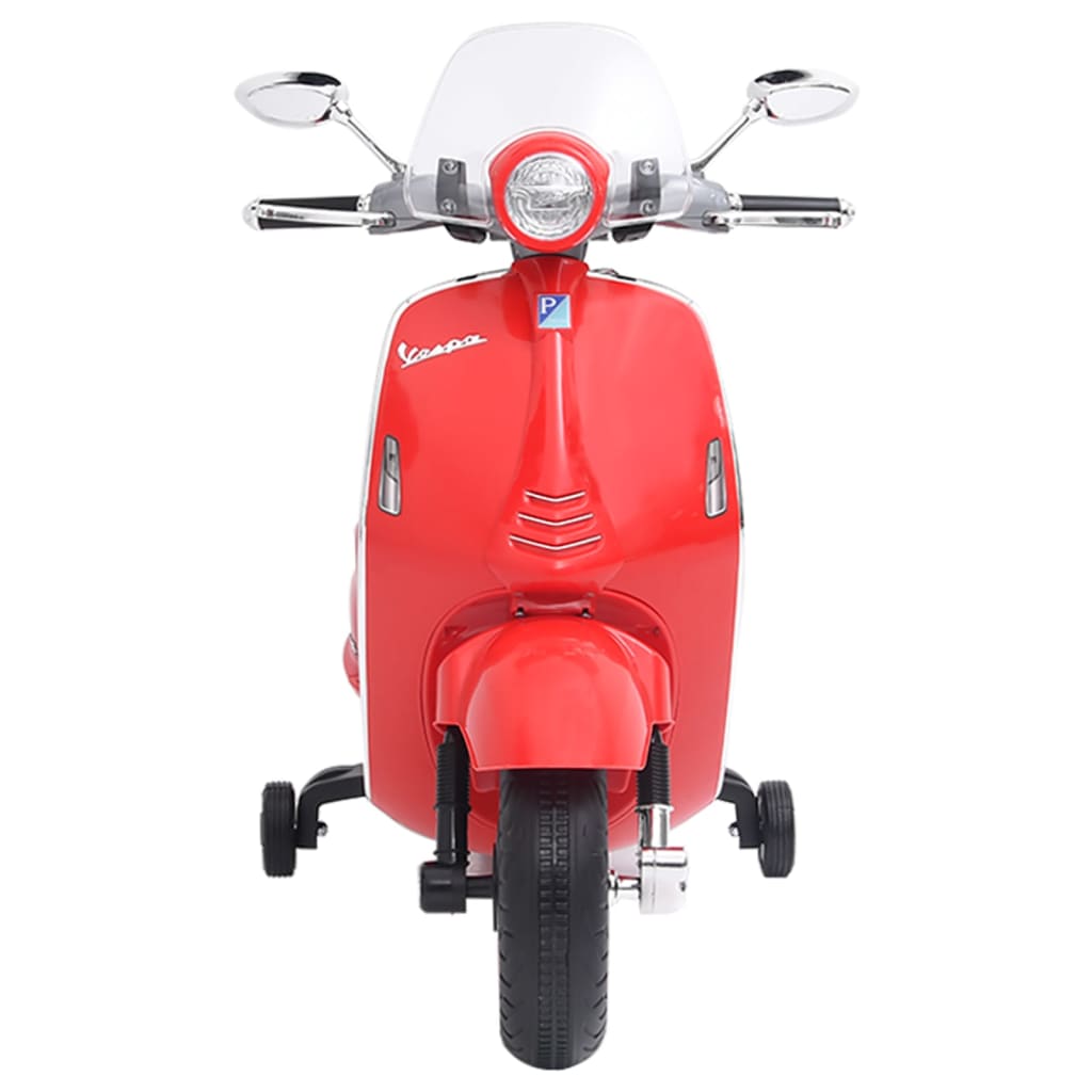 Speelgoedmotor Elektrisch Vespa Gts300 Rood