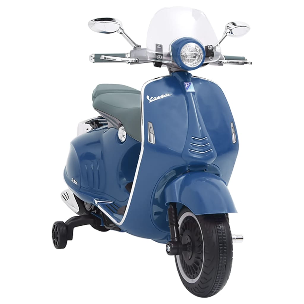 Speelgoedmotor Elektrisch Vespa Gts300 Blauw