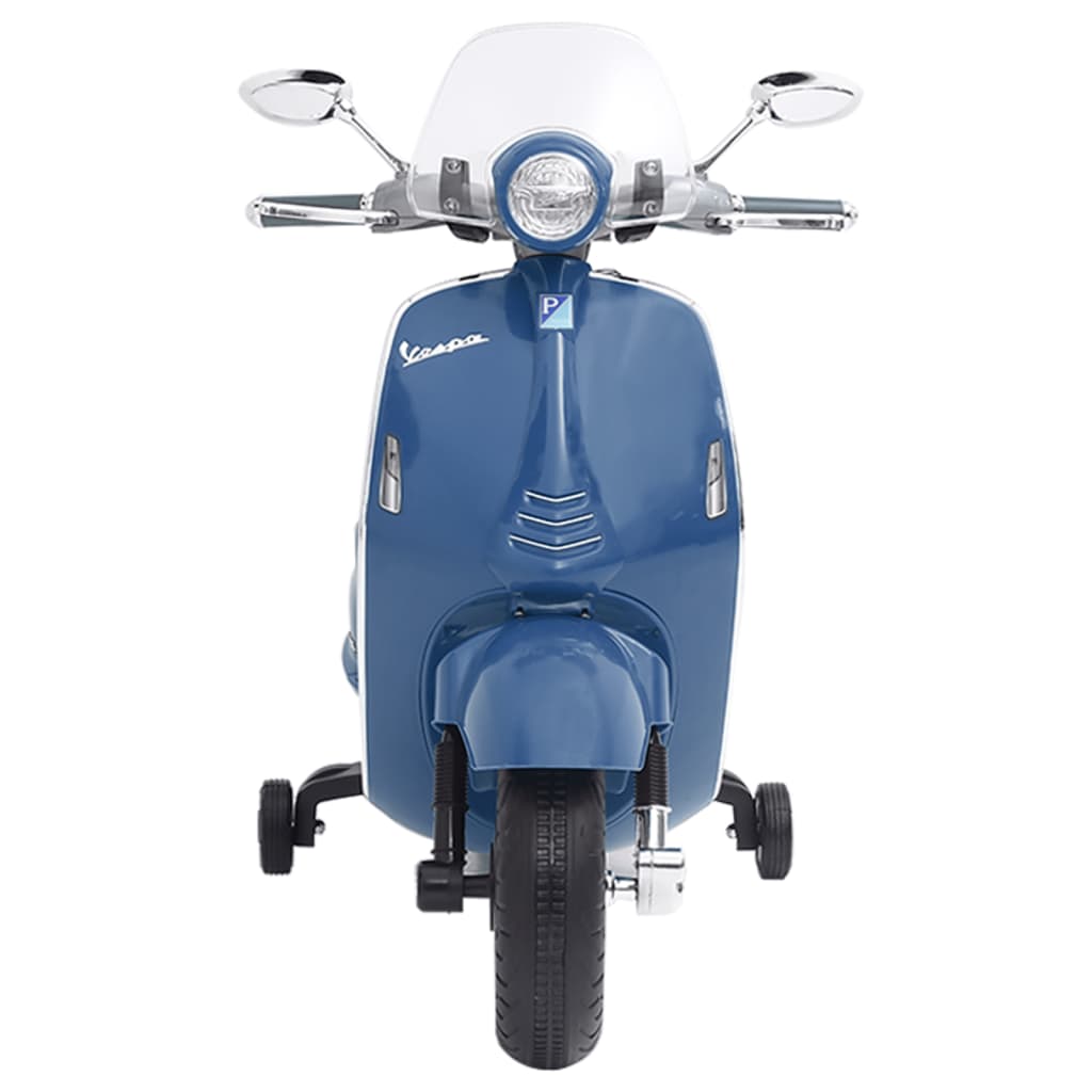 Speelgoedmotor Elektrisch Vespa Gts300 Blauw