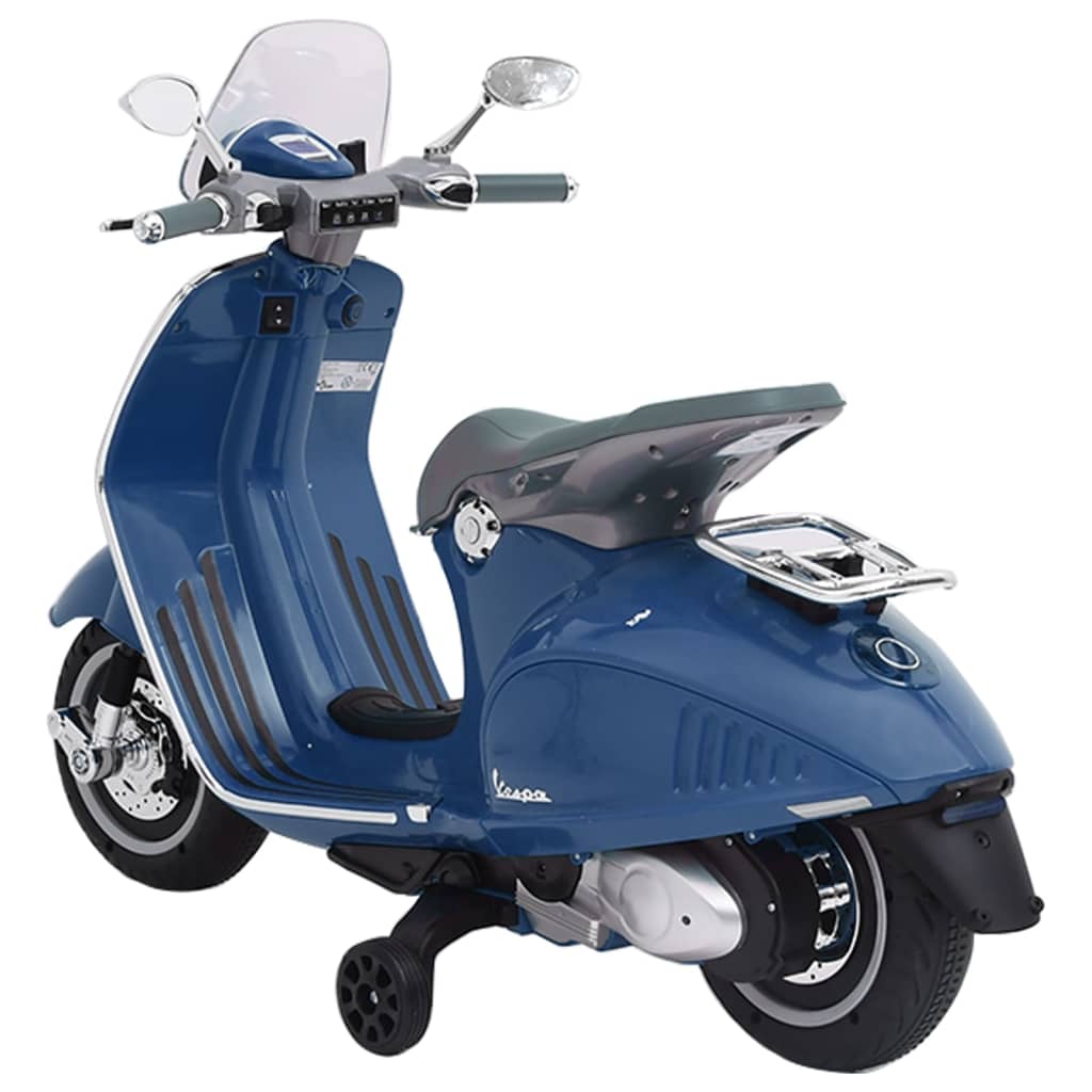 Speelgoedmotor Elektrisch Vespa Gts300 Blauw
