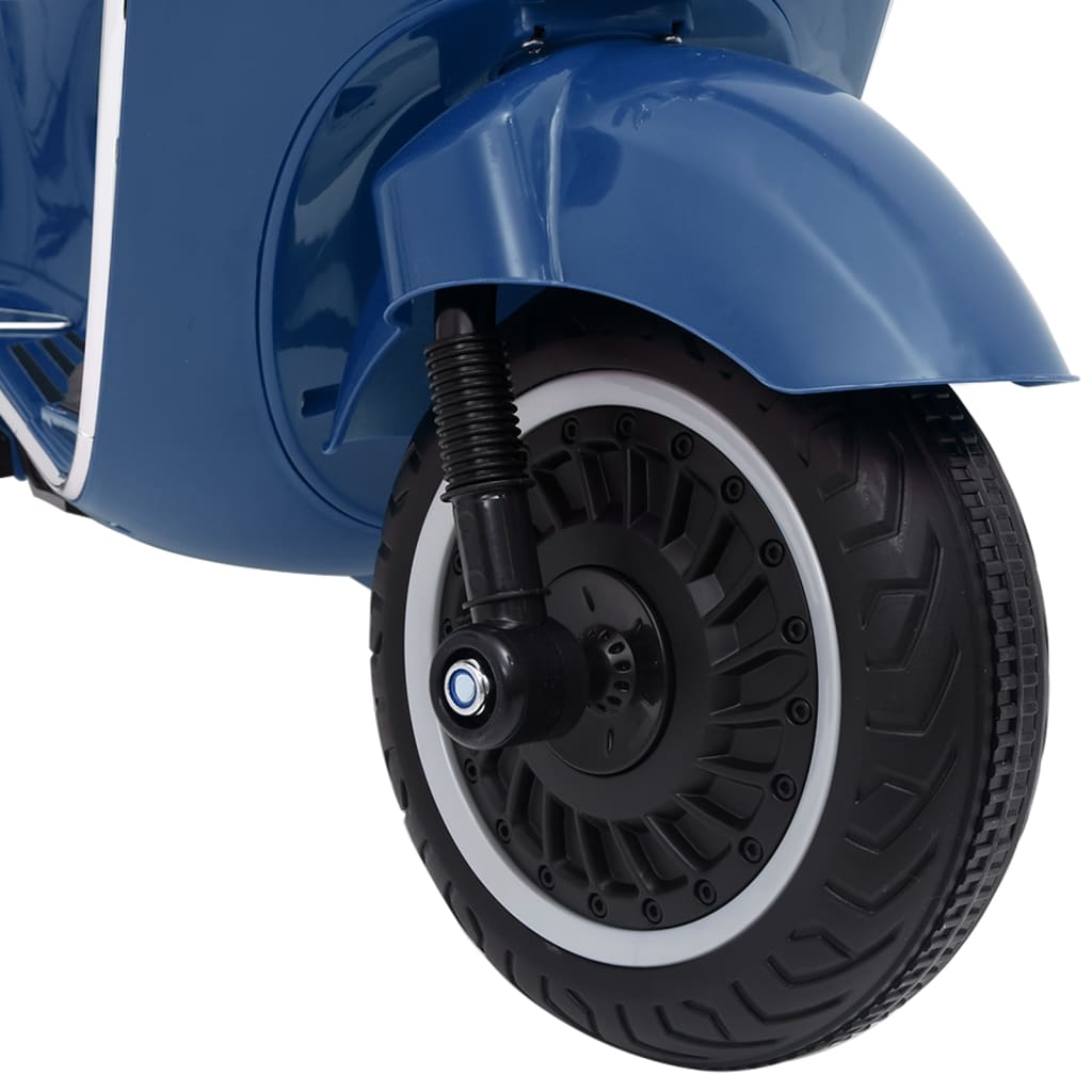 Speelgoedmotor Elektrisch Vespa Gts300 Blauw