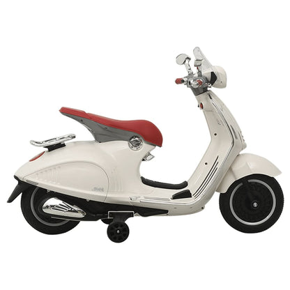 Speelgoedmotor Elektrisch Vespa Gts300 Wit