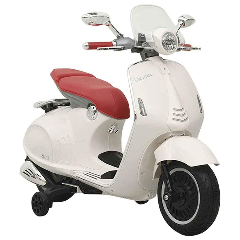 Speelgoedmotor Elektrisch Vespa Gts300 Wit