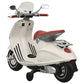 Speelgoedmotor Elektrisch Vespa Gts300 Wit