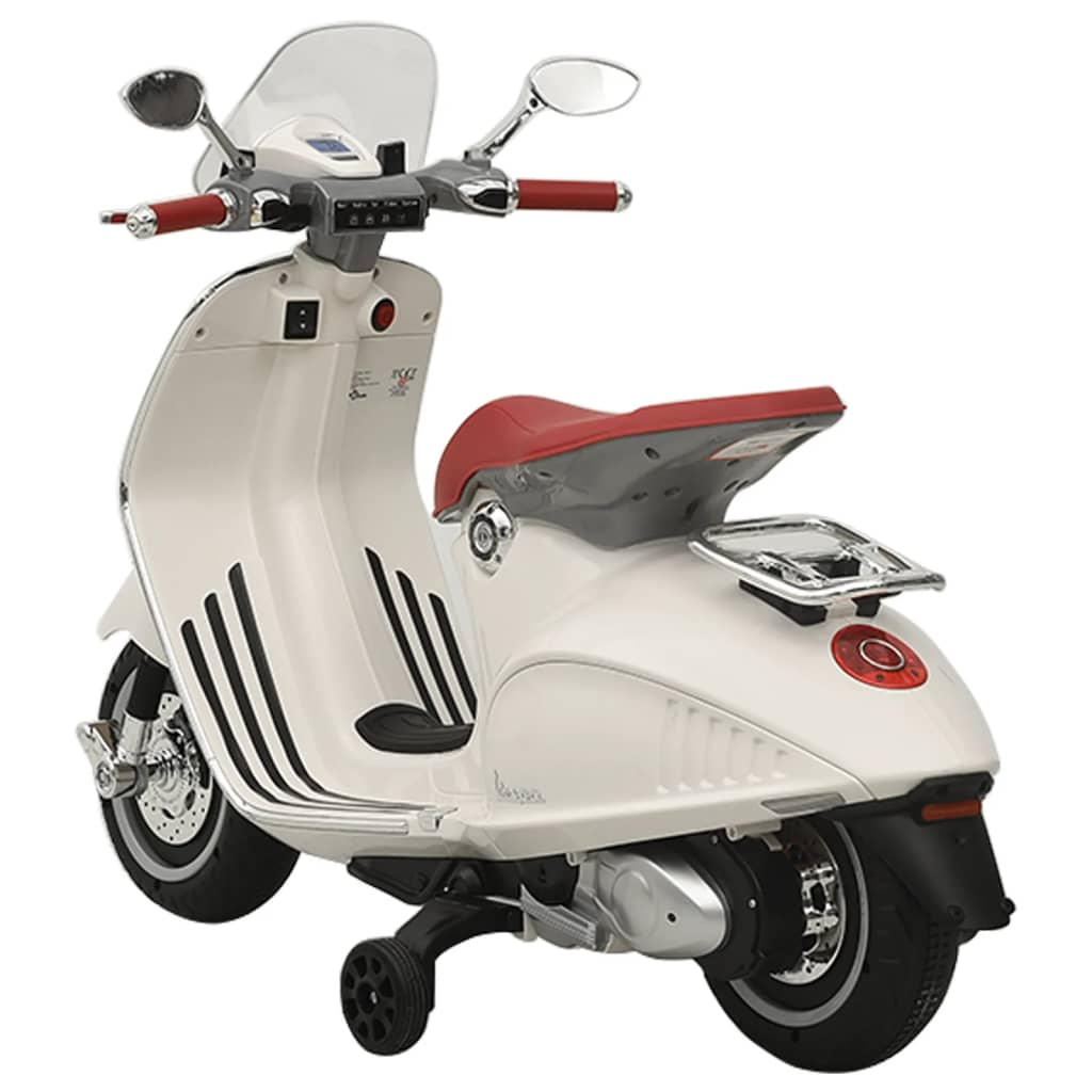 Speelgoedmotor Elektrisch Vespa Gts300 Wit