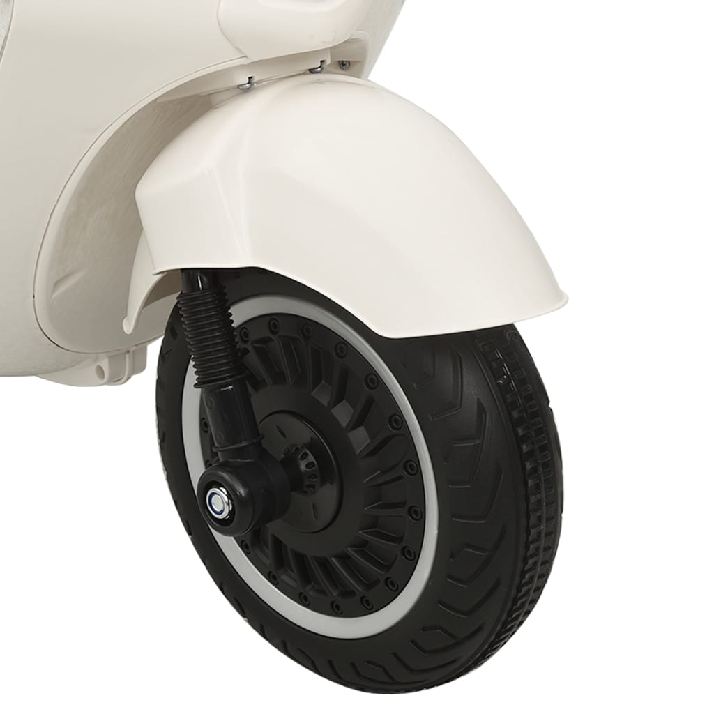 Speelgoedmotor Elektrisch Vespa Gts300 Wit
