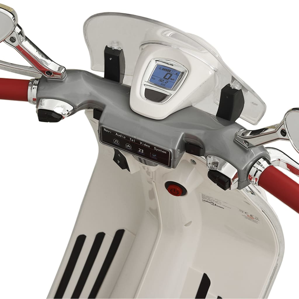Speelgoedmotor Elektrisch Vespa Gts300 Wit