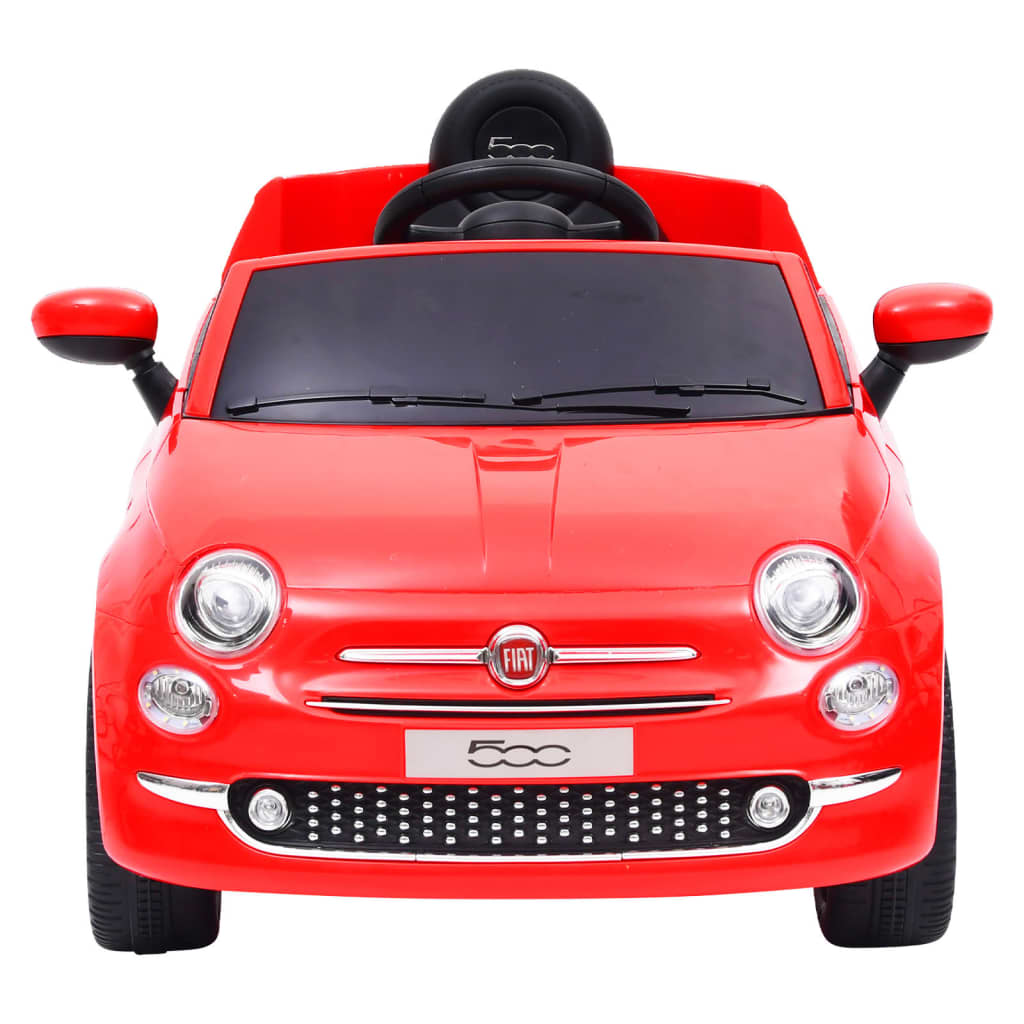 Kinderauto Fiat 500 Elektrisch Rood
