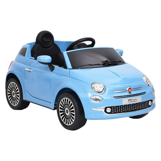 Kinderauto Fiat 500 Elektrisch Blauw